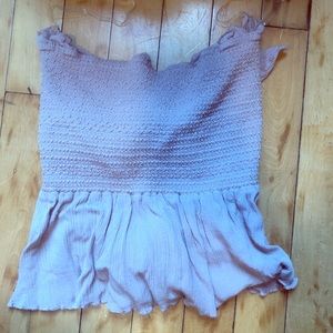 Tie back tube top - Flowy and cute!